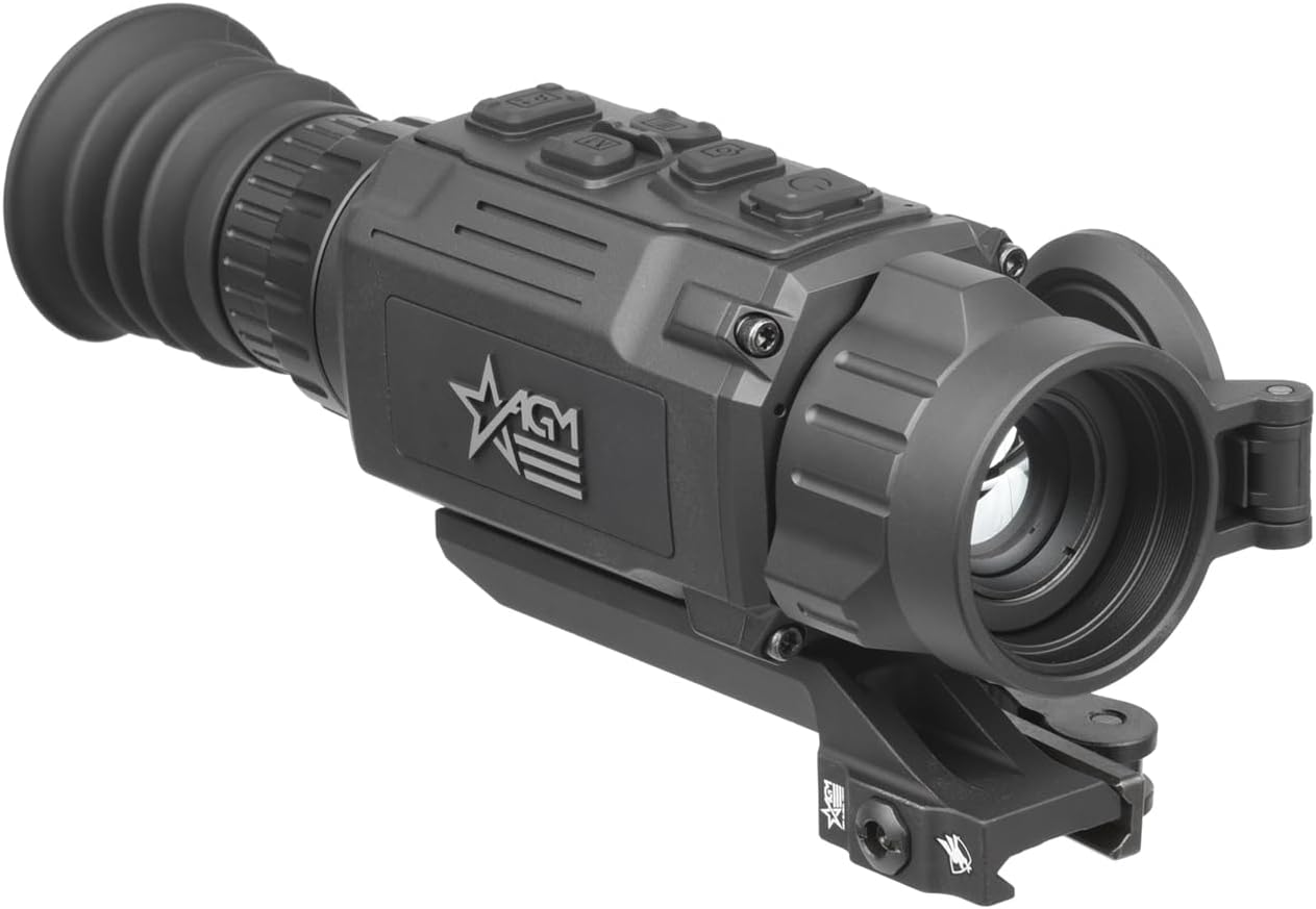 AGM Global Vision Rattler V2 TS25-384 Thermal Imaging Rifle Scope - High Resolution Thermal Scope for Hunting with 384x288 Sensor and 1200 Yards Detection Range