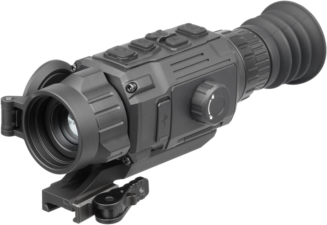 AGM Global Vision Rattler V2 TS25-384 Thermal Imaging Rifle Scope - High Resolution Thermal Scope for Hunting with 384x288 Sensor and 1200 Yards Detection Range
