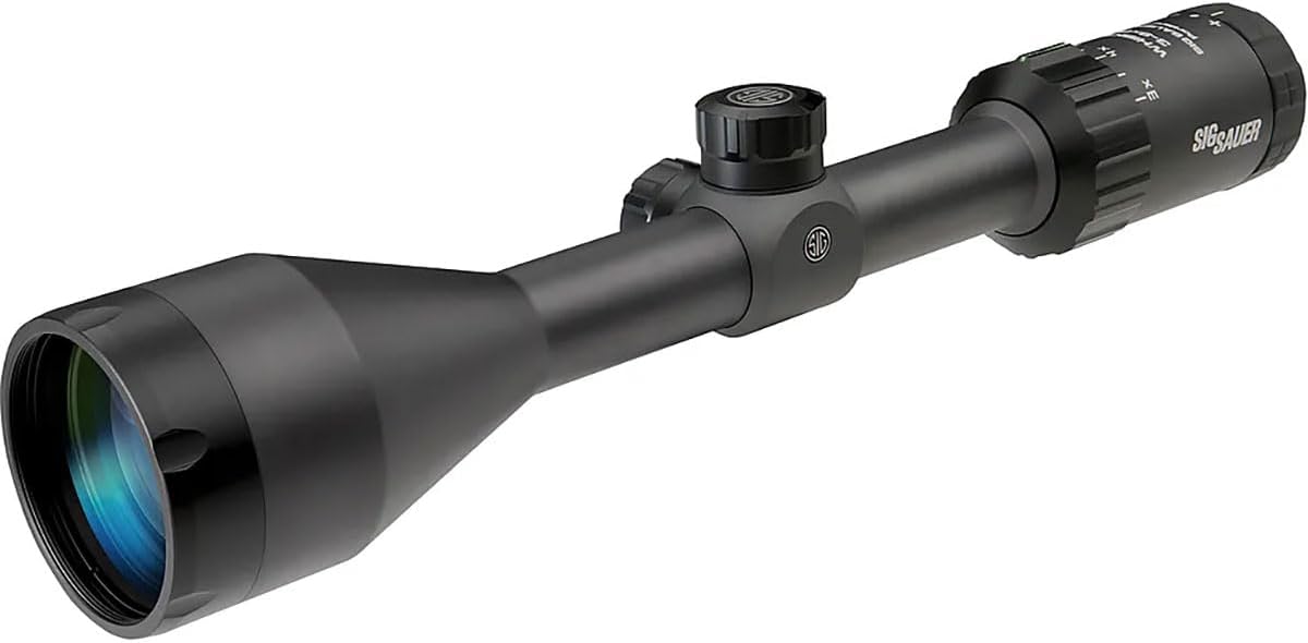 Sig Sauer WHISKEY3 4-12X50mm Riflescope, 1", SFP, BDC-1 Quadplex Reticle | Black