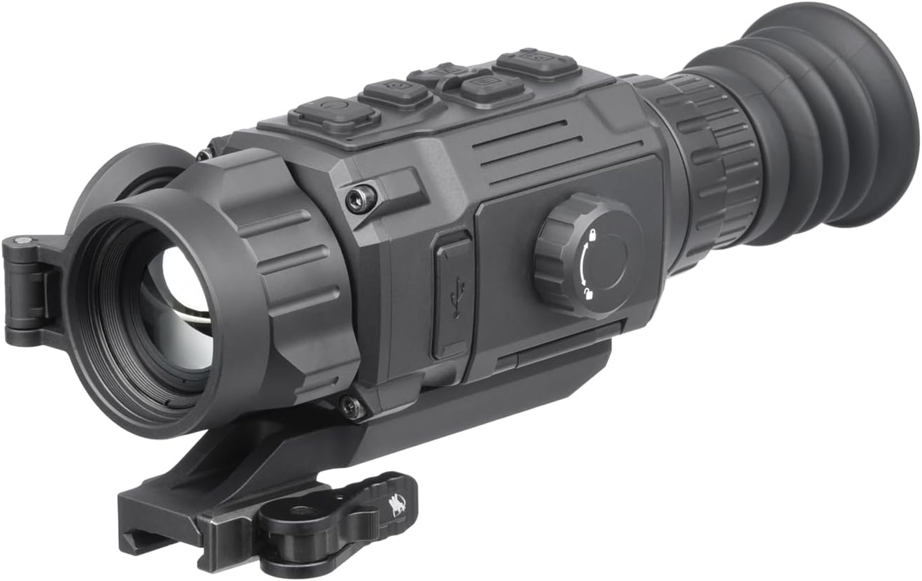 AGM Global Vision Rattler V2 TS35-384 Thermal Imaging Rifle Scope 35mm Lens, High Resolution Thermal Scope for Hunting with 384x288 Sensor and 1800 Yards Detection Range