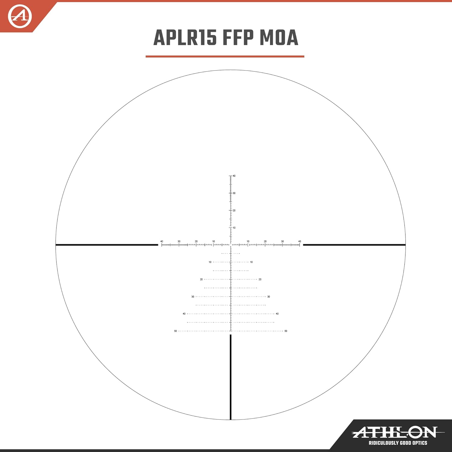 Athlon MIDAS TAC GEN2 HD 6-24×50 APLR15 FFP MOA