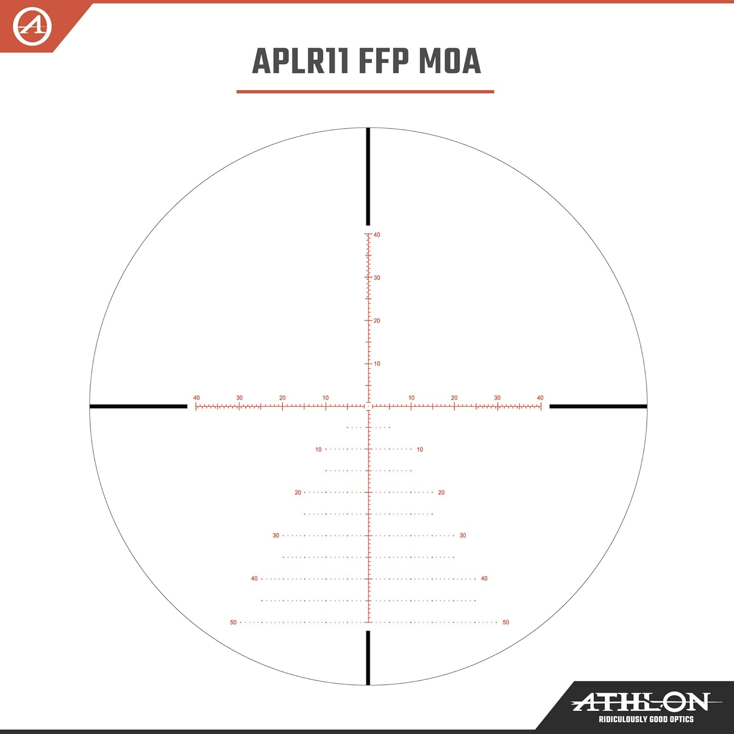 Athlon ARGOS BTR GEN3 6-24X50 APLR11 FFP IR MOA