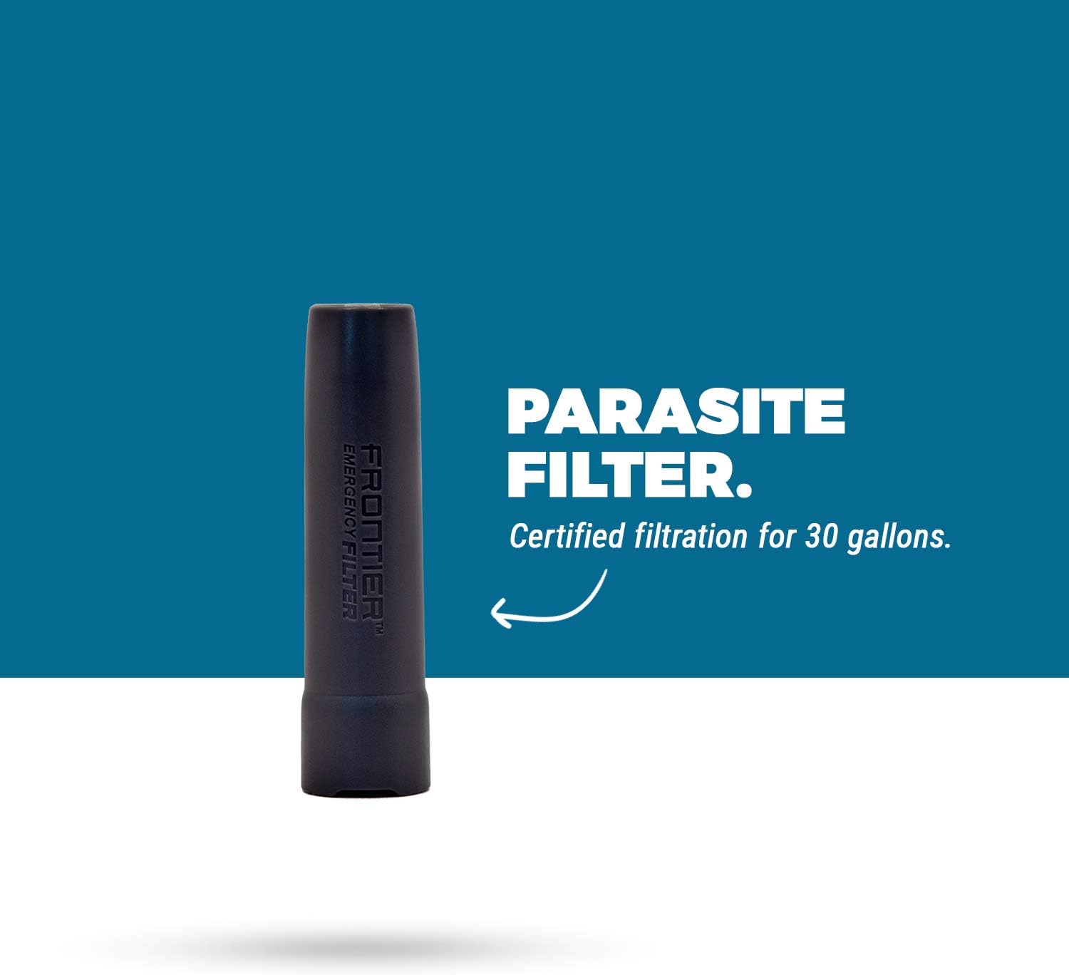 Aquamira Frontier Emergency Water Filtration and Straw