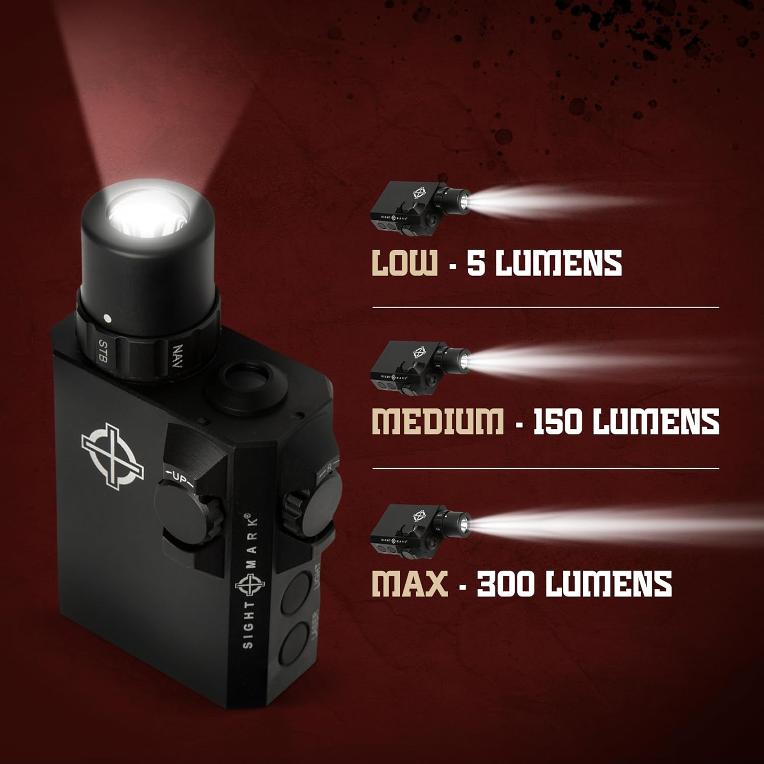 Sightmark LoPro Mini Flashlight and Green Laser Sight SM25012