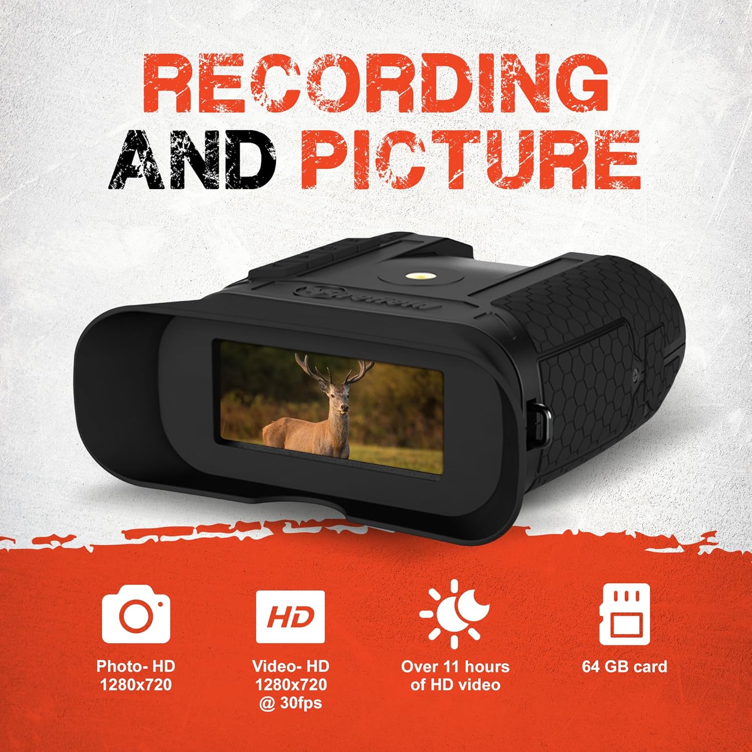 Firefield Hexcore HD Night Vision Binocular 1-3x