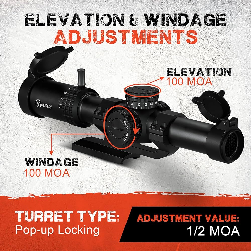 Firefield Rapidstrike 1-10x24 Scope Kit FF13075