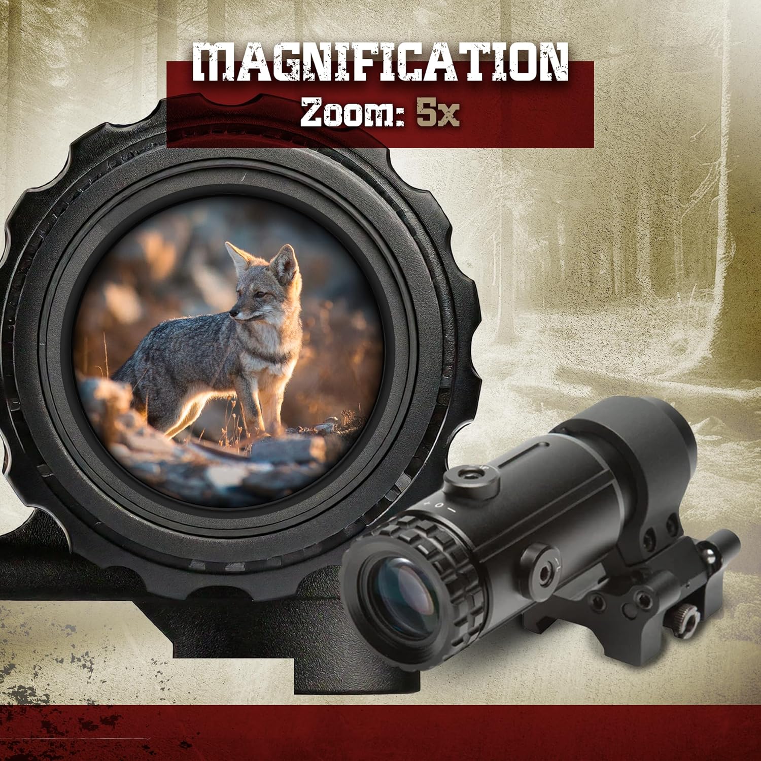 Sightmark Magnifier LQD Flip to Side Mount (SM19064)