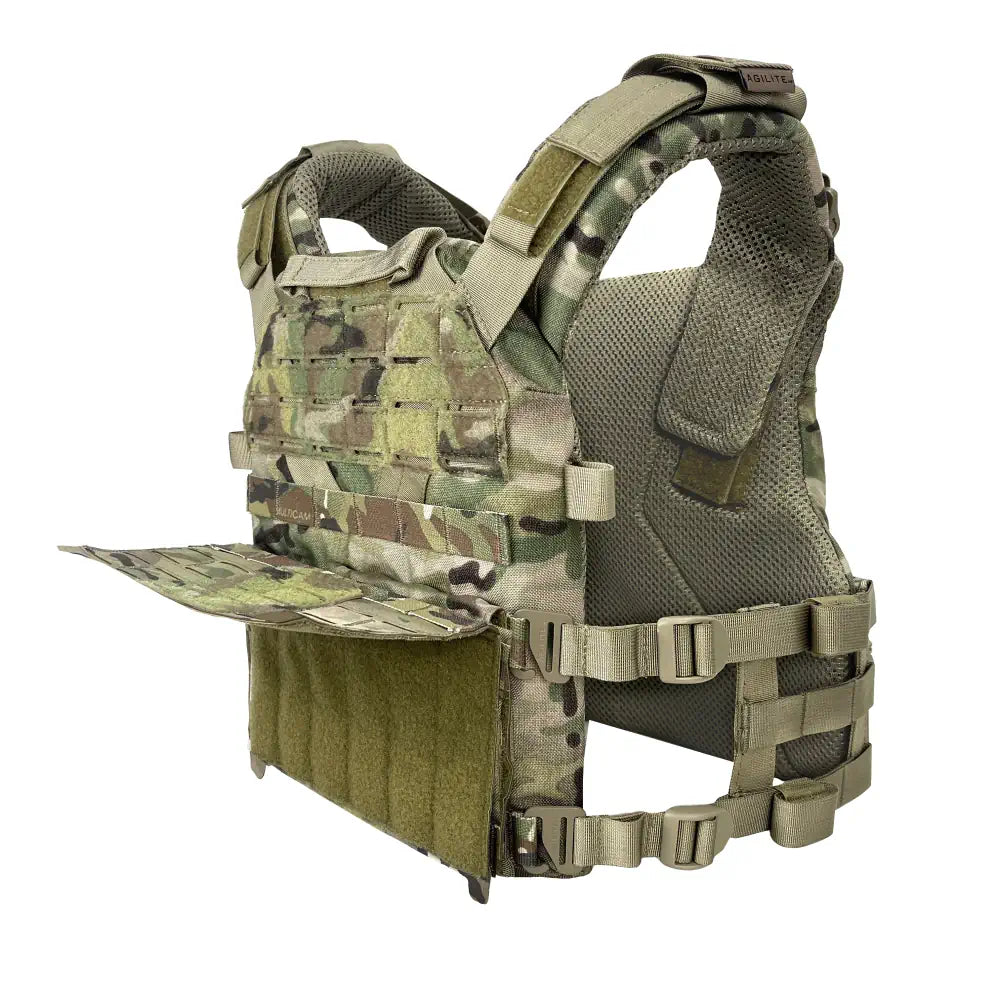 K19 PLATE CARRIER BACK FLAP CUMMERBUND ADAPTER ONLY MULTICAM CAMO