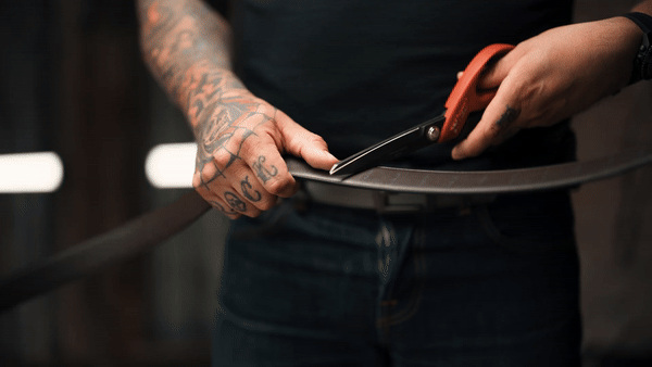 Kore Essentials Leather Gun Belt X3 Buckle and Reinforced Leather Belt