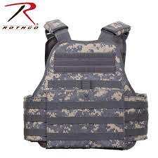 Rothco MOLLE Plate Carrier Vest ACU Digital Camo