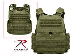 Rothco MOLLE Plate Carrier Vest OLIVE DRAB
