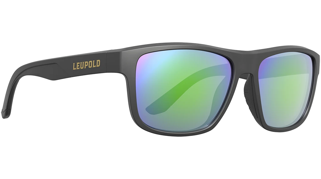 Leupold Performance Eyewear KATMAI - MATTE BLACK, EMERALD MIRROR