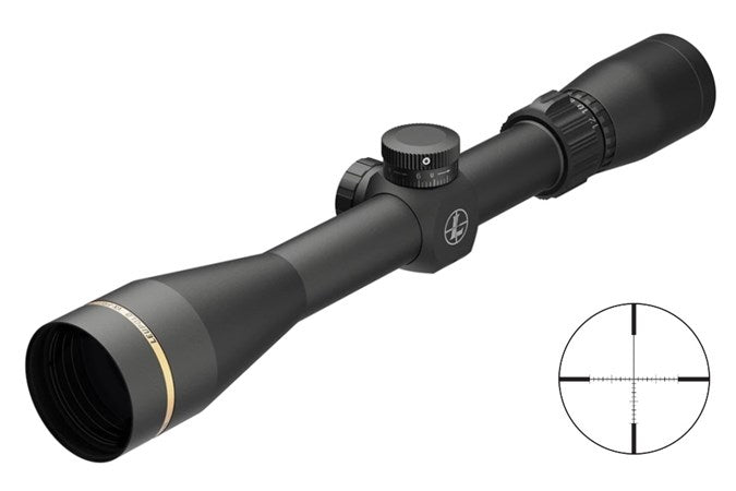 Leupold 180601 VX-Freedom 4-12x40mm CDS Tri-MOA 1" Tube Matte Black Rifle Scope