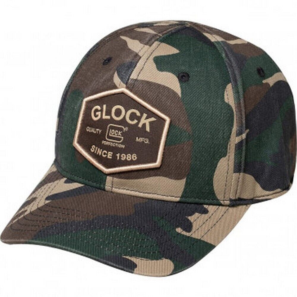 Glock Quadcam Camo Adjustable Snapback OSFA Structured Glock Patch - AP95880