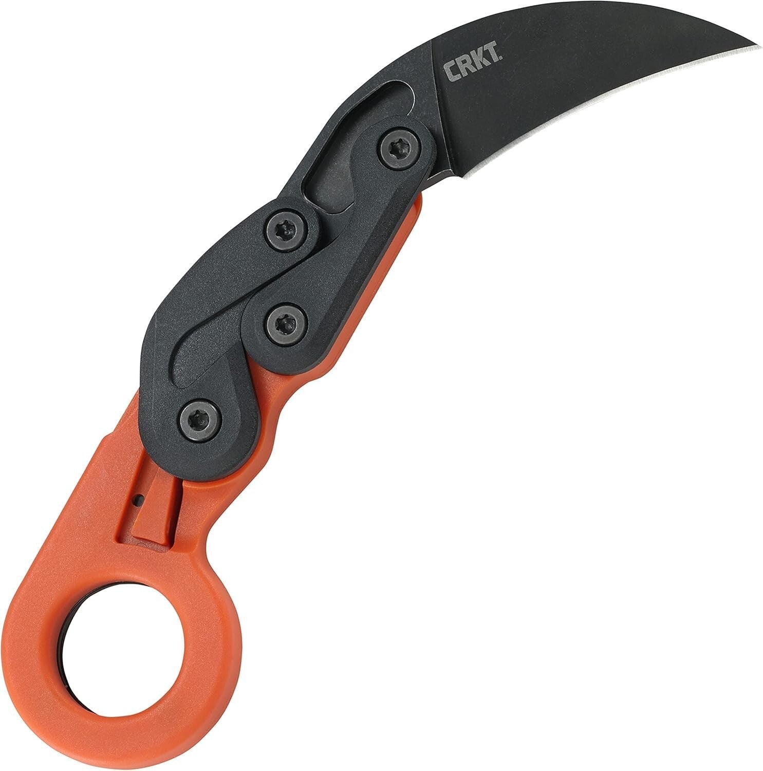 CRKT PROVOKE 4041O Morphing Karambit Orange Handle Knife
