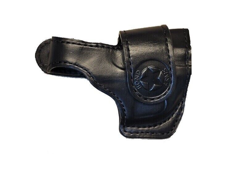 Bond Arms Stinger & Stinger RS Driving Holster, RH, Black Leather, Free Shipping