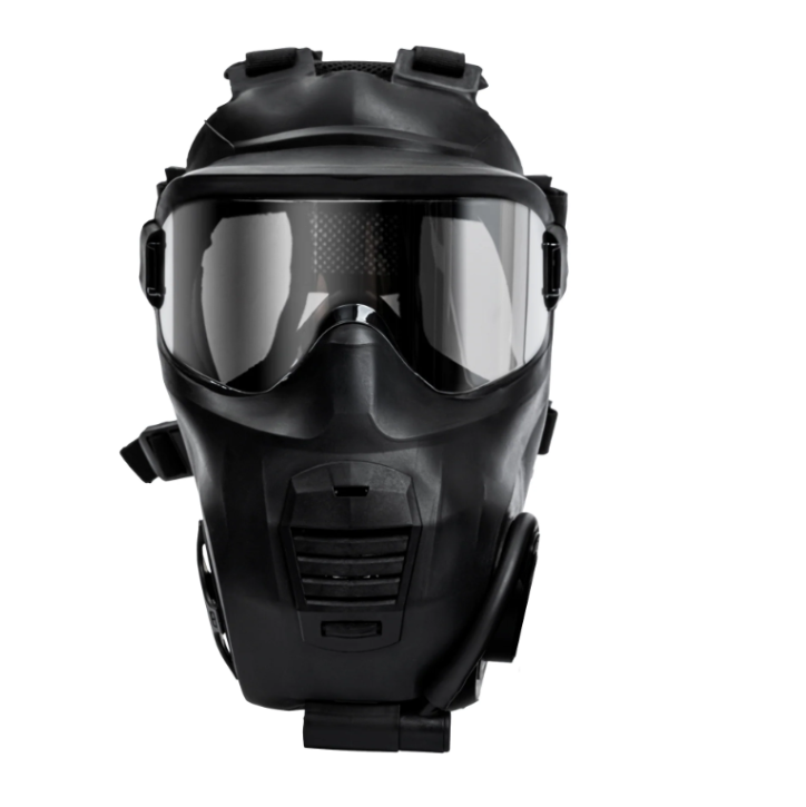MIRA Safety Tactical Gas Mask: C21 Full Face Respirator - CHOOSE SIZE S,M,L/Left Side