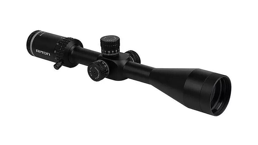 Riton Optics 1x Conquer 6-24x50mm Rifle Scope 1in Tube FFP Fog/Water (FVS023560)