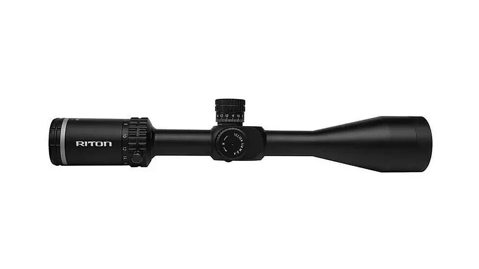 Riton Optics 1x Conquer 6-24x50mm Rifle Scope 1in Tube FFP Fog/Water (FVS023560)