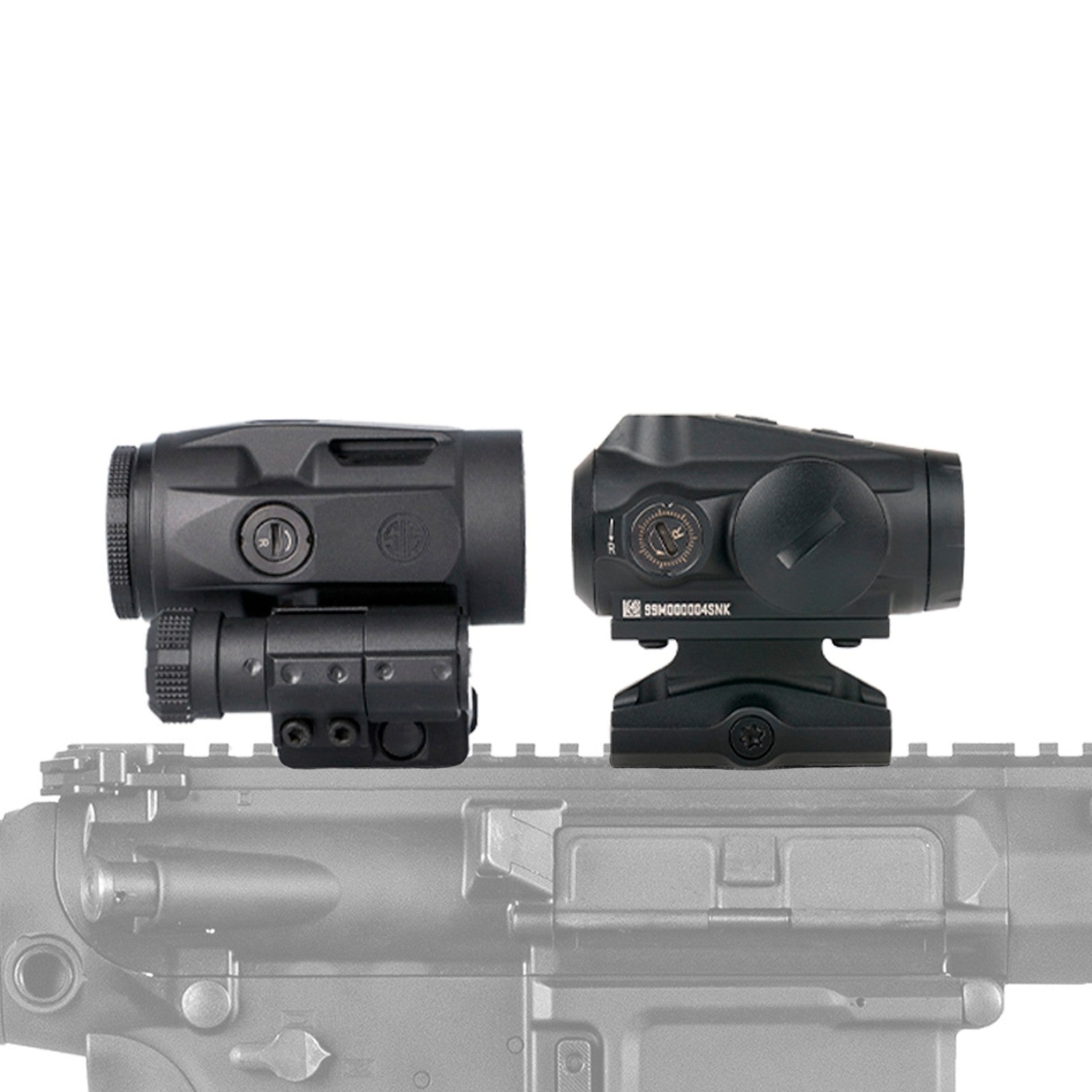 SIG SAUER Combo - Romeo5 Gen II 2 MOA Red Dot, Juliet3-Micro 3x22mm Magnifier