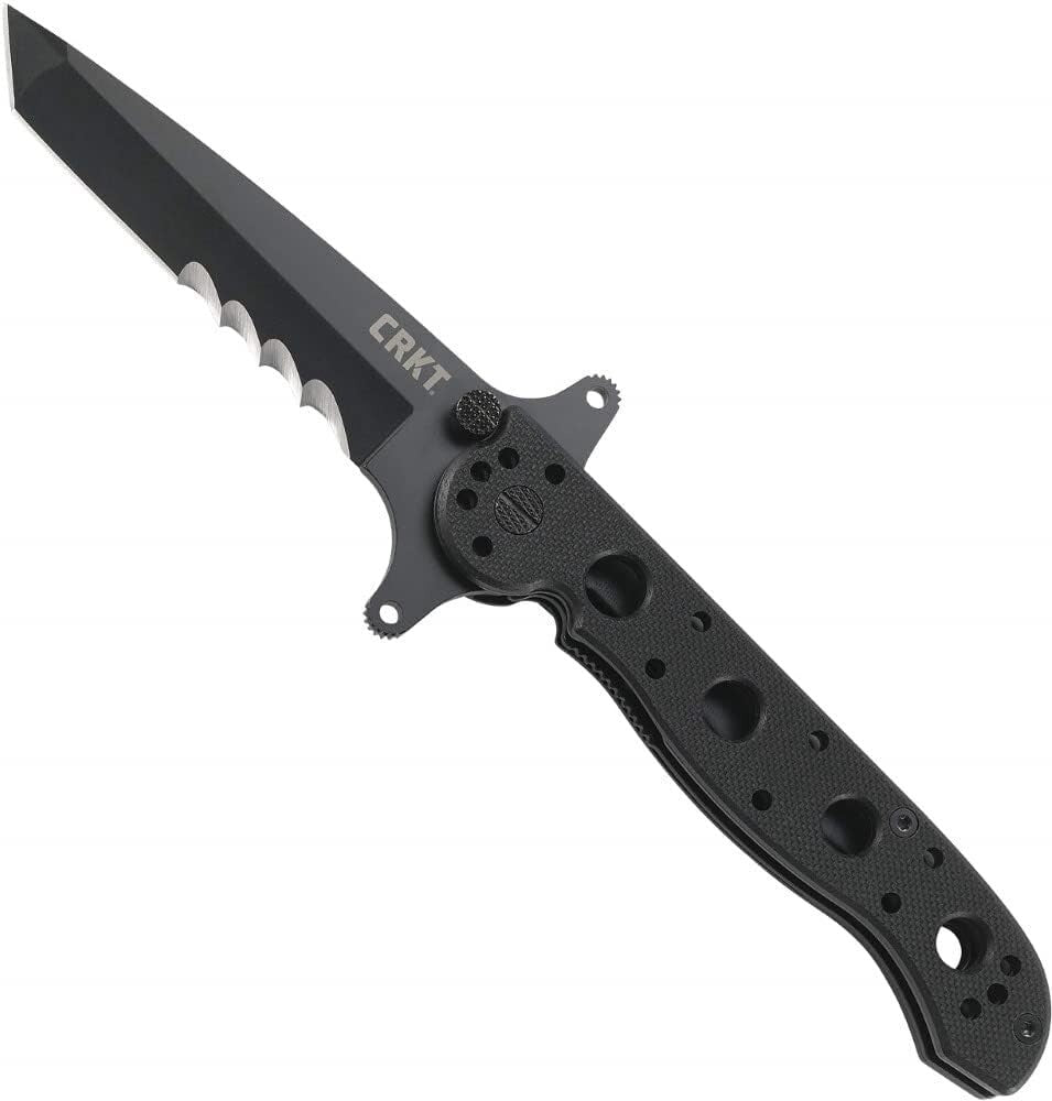 CRKT Carson M16-13SFG Special Forces G10 Tanto Serrated Tactical Folding Knife