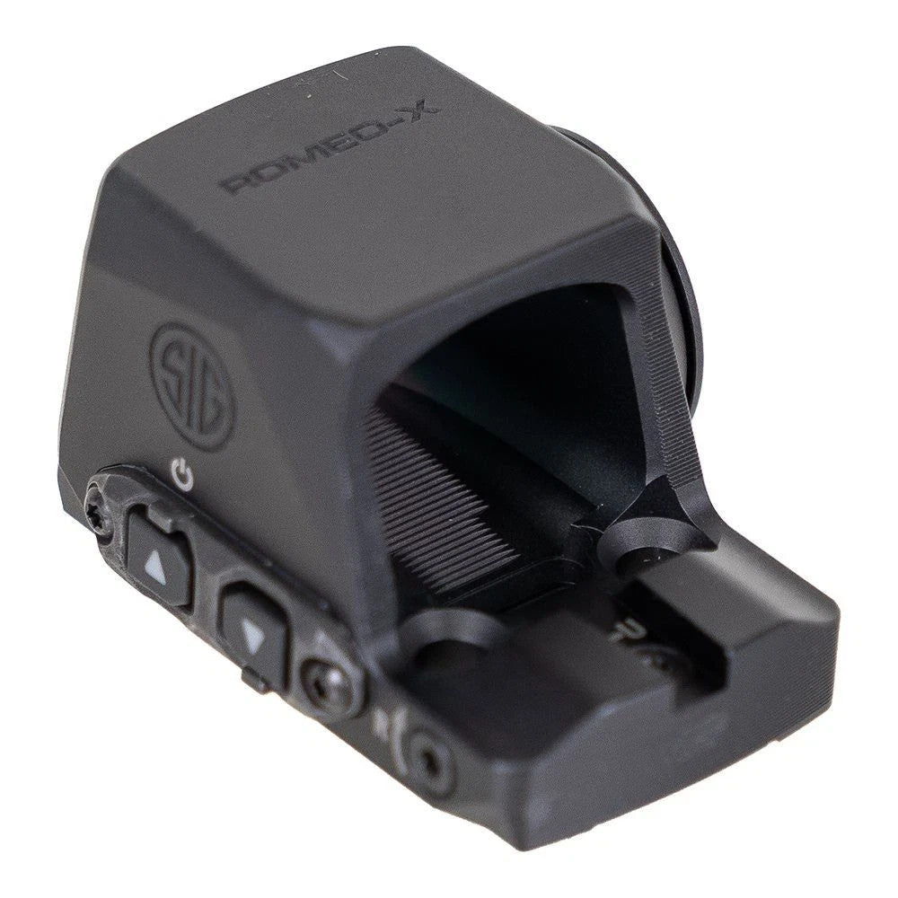 SIG SAUER Romeo-X Compact Pistol-Mounted Reflex Sight | Rugged Durable Aluminum Lightweight Waterproof MOTAC Open Sight with 15 Illumination Settings