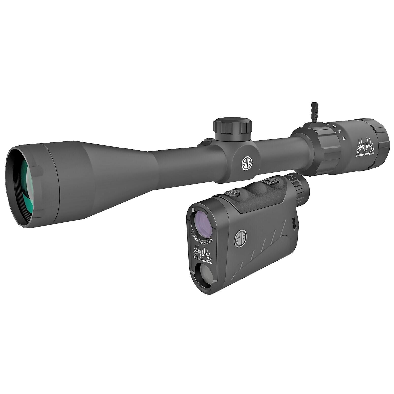 Sig Buckmasters Combo Kit 3-12x44mm Riflescope Buckmasters BDC Reticle SOK15BM03