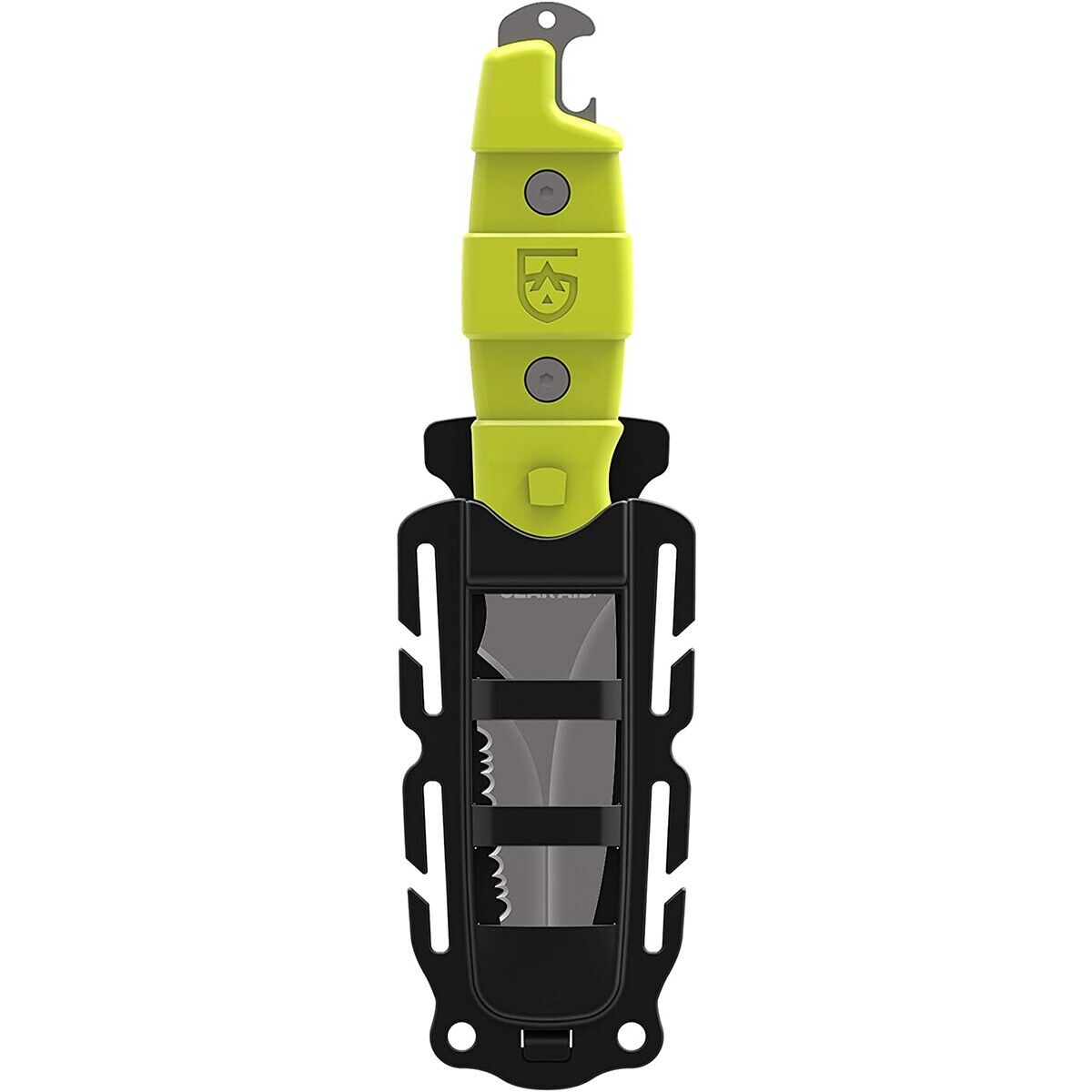 Gear Aid 3" Akua River Serrated Blunt Tip Fixed Blade Knife with Sheath