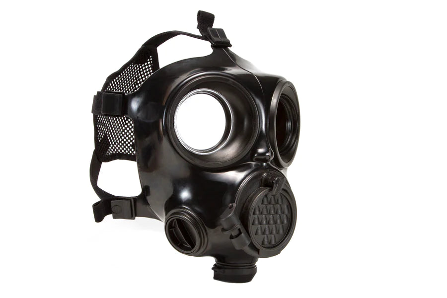 MIRA Safety CM-7M Military Police CBRN Gas Mask w Canteen 40mm