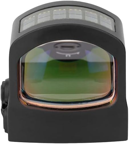 HOLOSUN HE507C-GR X2 / HS507C X2 2 MOA Dot & 32 MOA Circle Open Reflex Pistol Sight - Durable Shake-Awake Solar Failsafe Parallax-Free Aluminum Sight for Full-Sized Handguns - Green  Dot