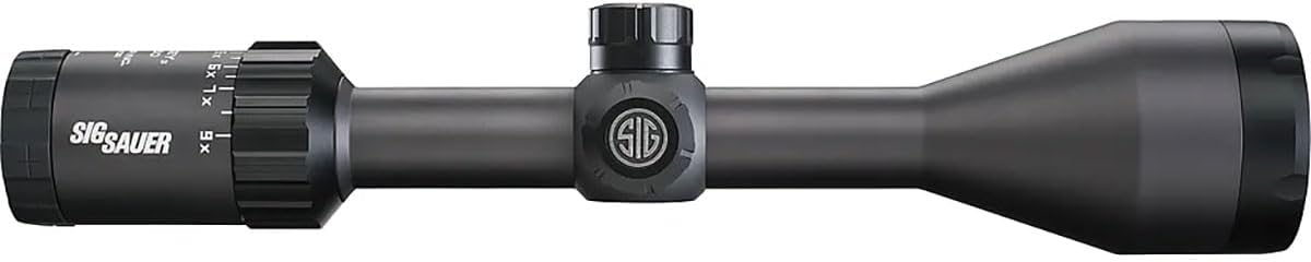Sig Sauer WHISKEY3 4-12X50mm Riflescope, 1", SFP, BDC-1 Quadplex Reticle | Black
