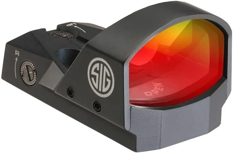 SIG SAUER ROMEO1 1x30 mm Red Dot Sight - Durable Lightweight Waterproof Miniature Open Reflex Sight