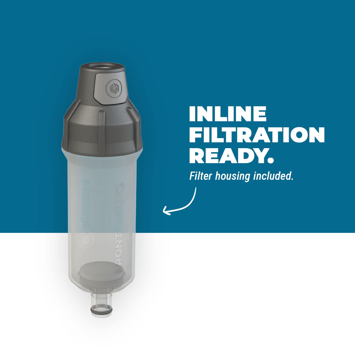 Aquamira Pressurized Hydration Water Bladder Reservoir 2L