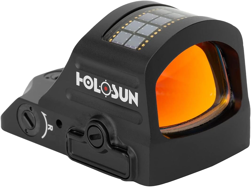 Holosun Open Reflex HS407C X2 MOA Red Dot Sight Solar / Battery Power