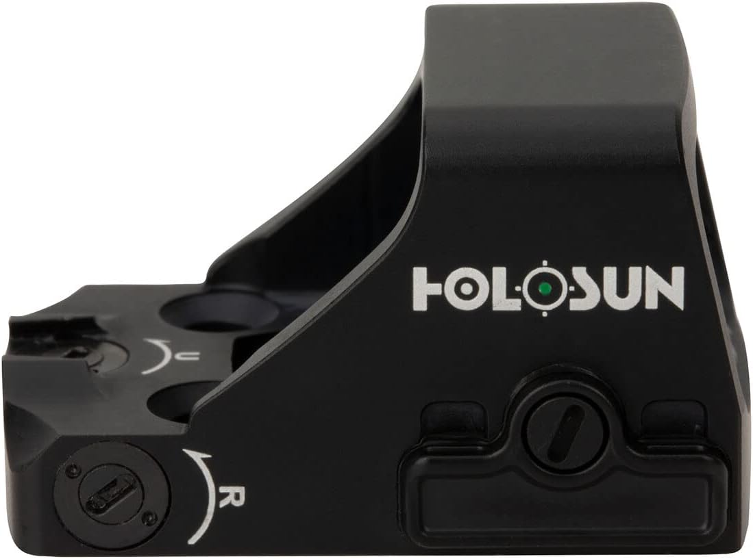 Holosun HE507K-GR X2 Multi-Reticle Open Reflex Optical Green Dot Sight, Tactical