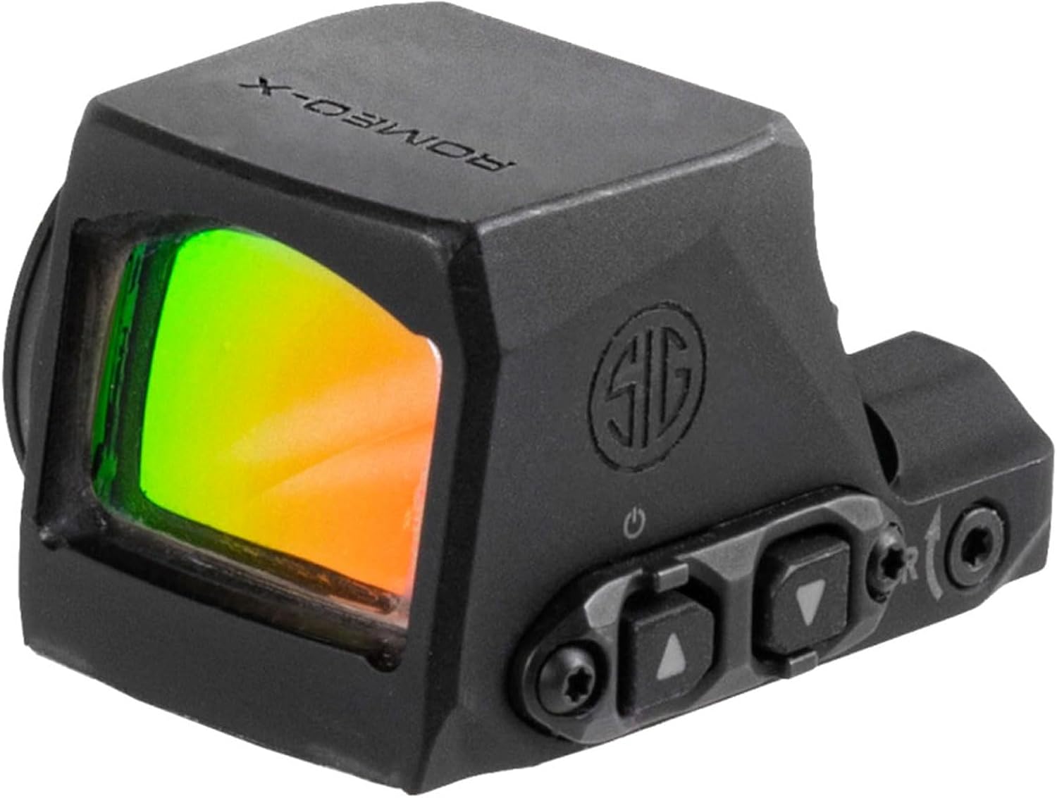SIG SAUER Romeo-X Compact Pistol-Mounted Reflex Sight | Rugged Durable Aluminum Lightweight Waterproof MOTAC Open Sight with 15 Illumination Settings