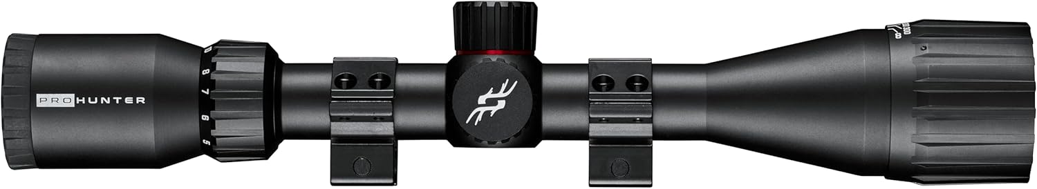 Simmons Pro Hunter 4-12x40mm Rifle Scope With Mounting Rings - SPH41240