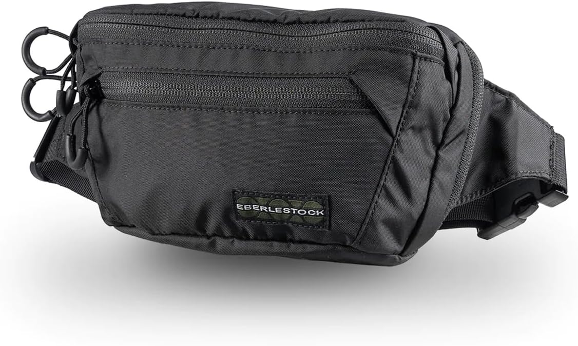 Eberlestock Bando Bag - Tactical Men's Fanny Pack w/Adjustable Waist Belt, Zippered Pockets, Compact Lightweight Belt Bag