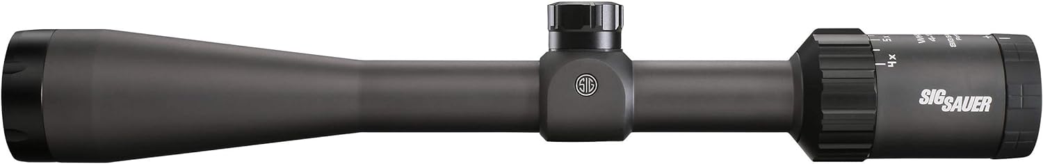 Sig Sauer WHISKEY3 Scope 4-12x40mm SFP BDC-1 Quadplex Reticle SOW34204