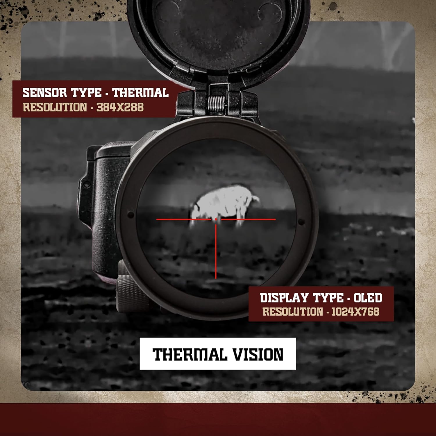 Sightmark Wraith Mini 2-16x35mm 384x388 Thermal Riflescope SM17001