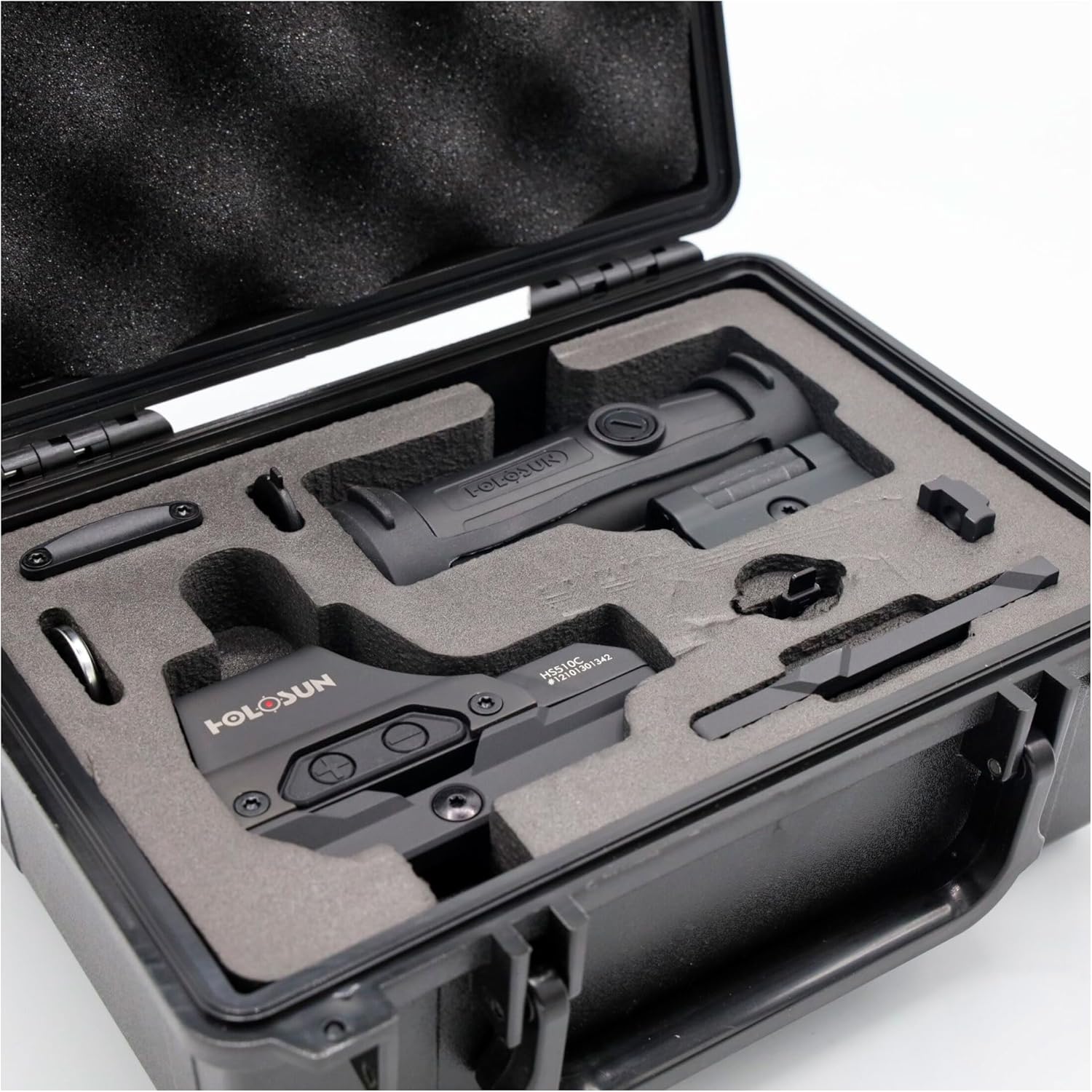 HOLOSUN 510C & HM3X Combo RED/Green Multi-Reticle Circle Dot Open Reflex Sight w/3x Flip-to-Side Magnifier 510C-HM3X