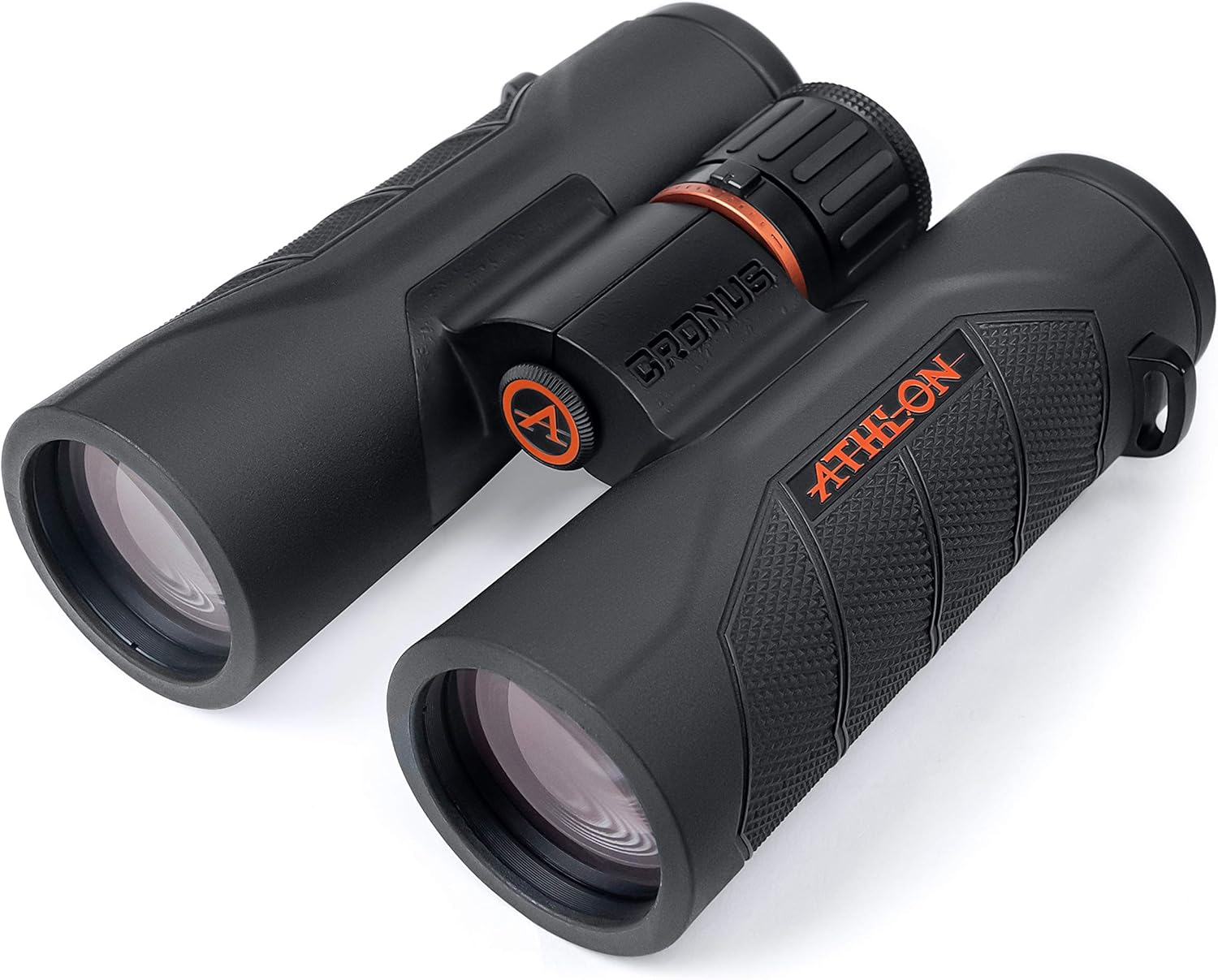Athlon Optics 10x42 Cronus G2 UHD Black Binoculars with Eye Relief , High-Powered Binoculars for Hunting, Birdwatching, and More