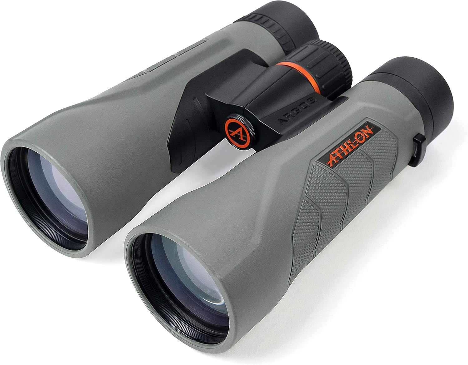 Athlon Optics 12x50 Argos G2 HD Gray Binoculars with Eye Relief , High-Powered Binoculars for Hunting, Birdwatching, and More