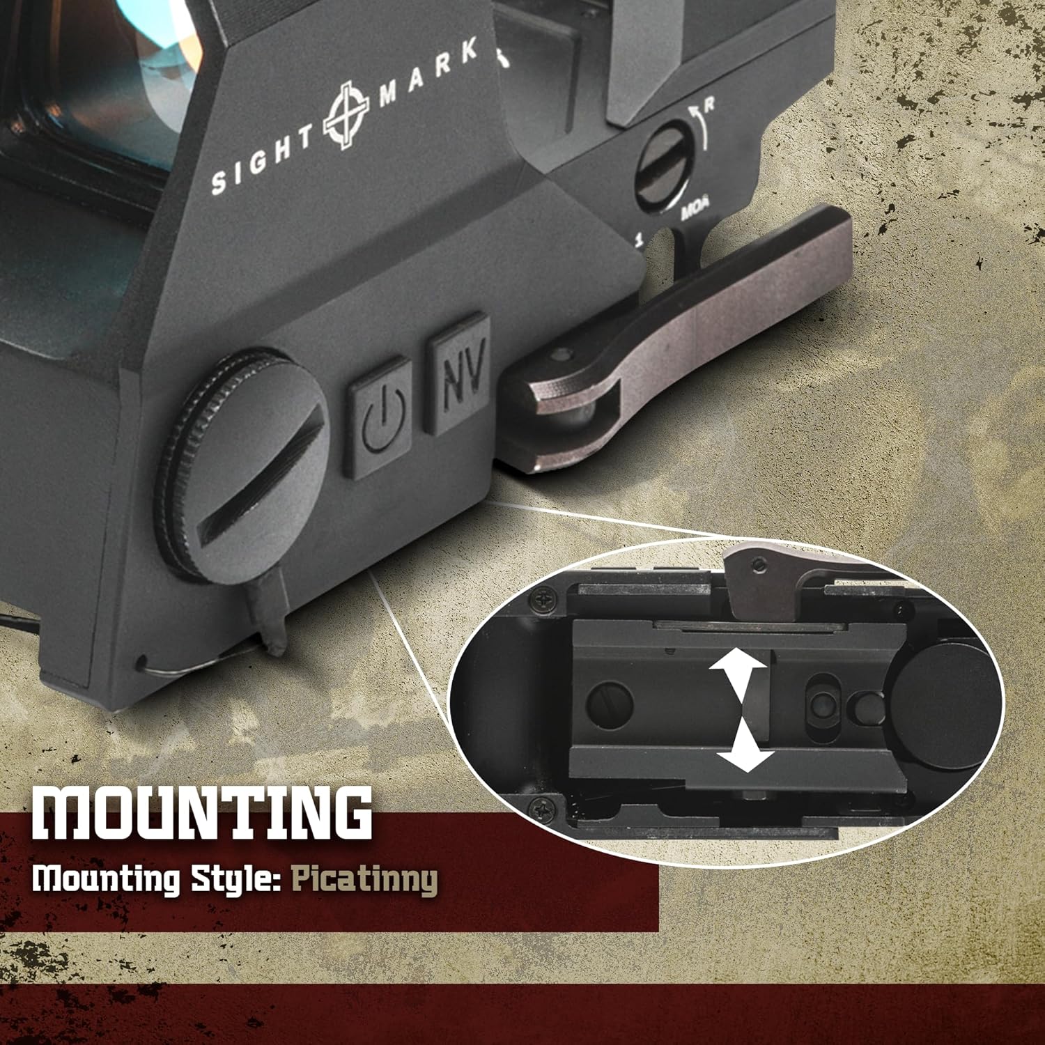 ightmark Ultra Shot A-Spec Reflex Sight SM26032