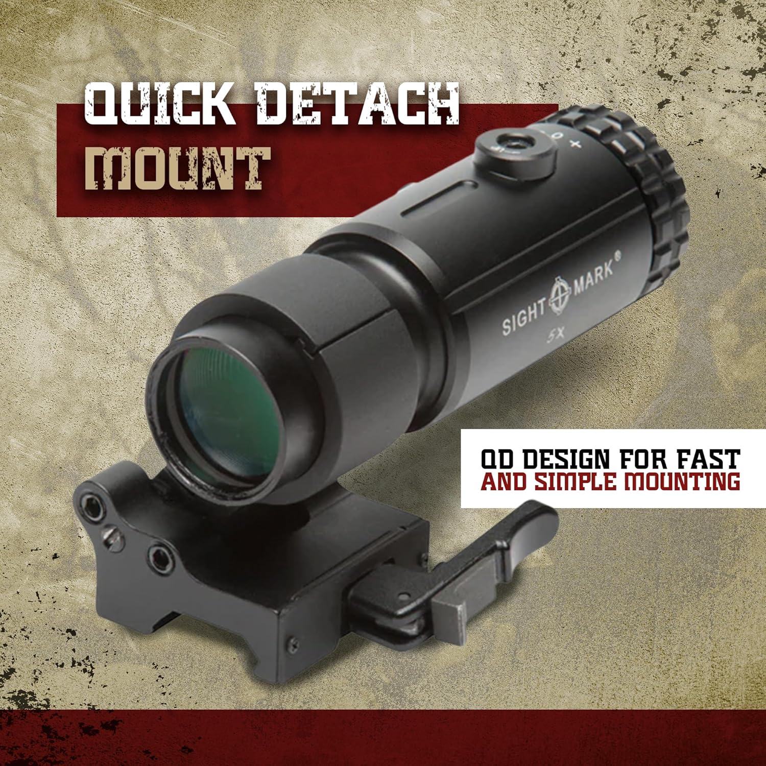 Sightmark Magnifier LQD Flip to Side Mount  (SM19064)