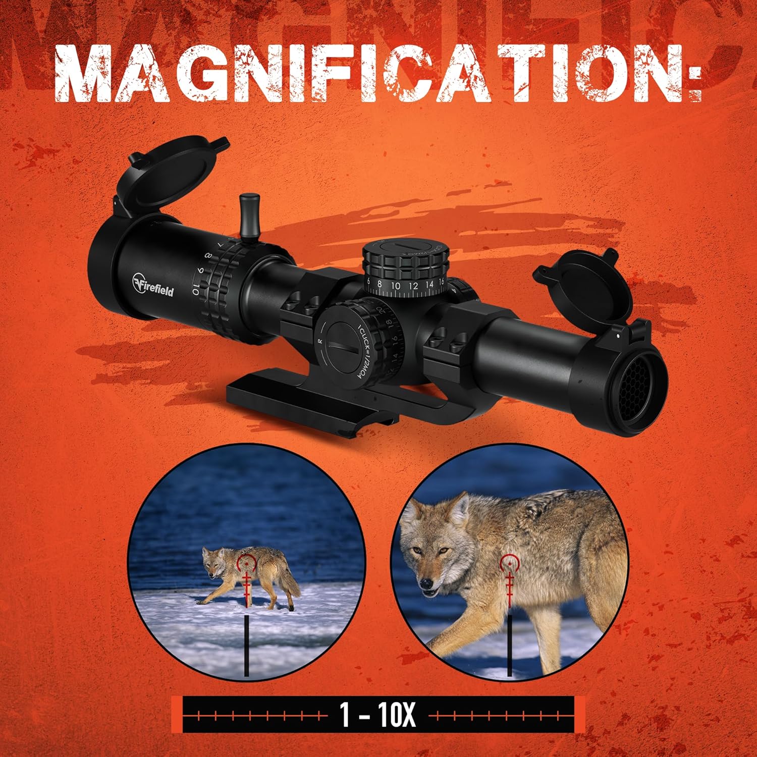 Firefield Rapidstrike 1-10x24 Scope Kit FF13075