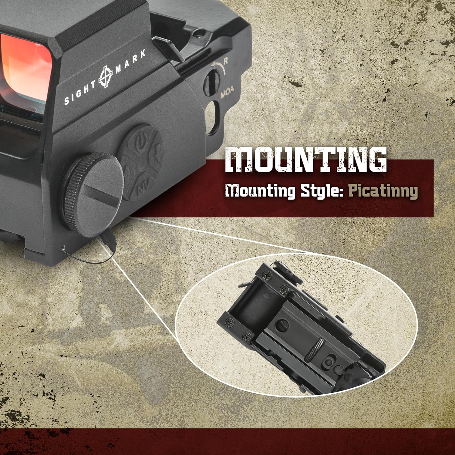 Sightmark Ultra Shot M-Spec Reflex Sight SM26034