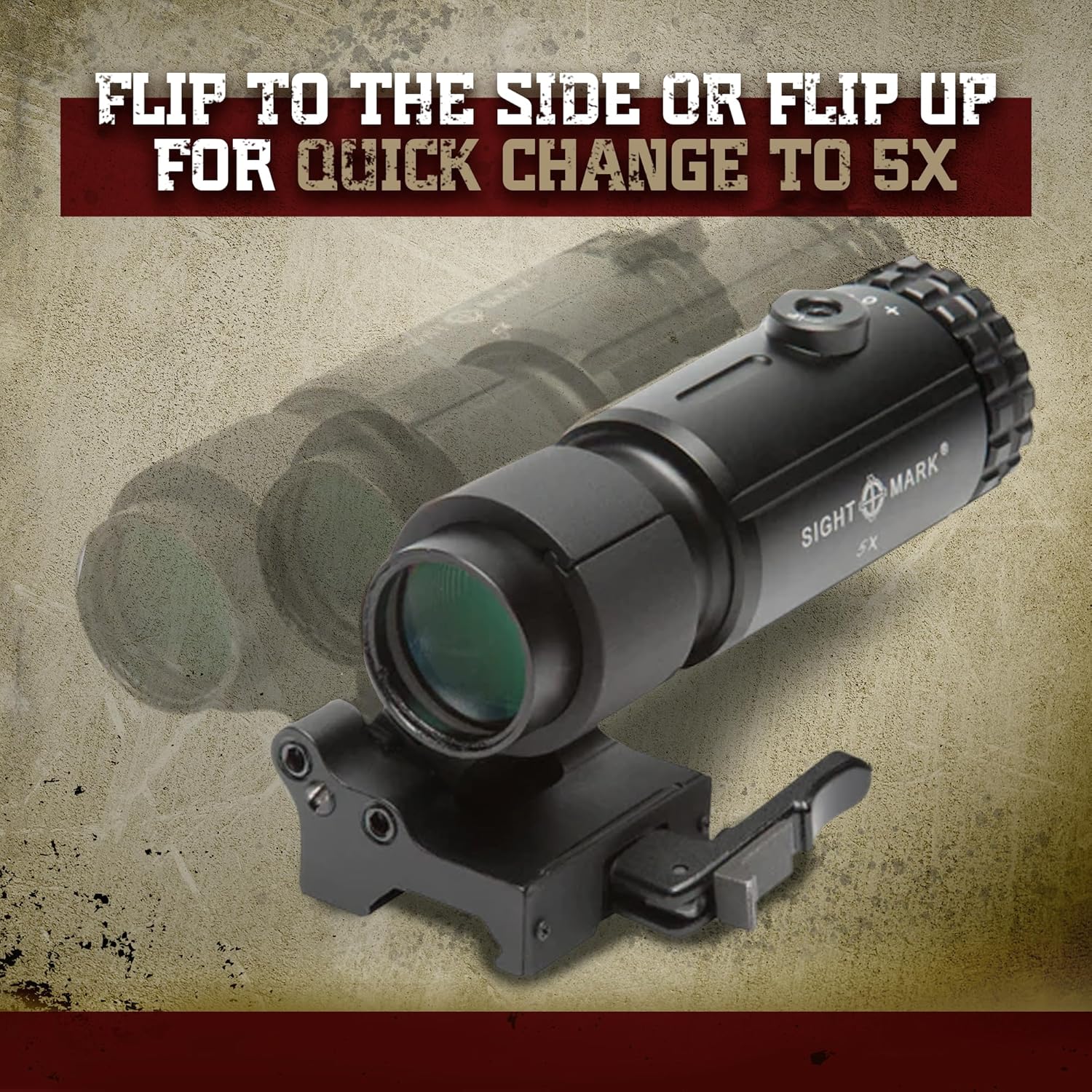 Sightmark Magnifier LQD Flip to Side Mount  (SM19064)