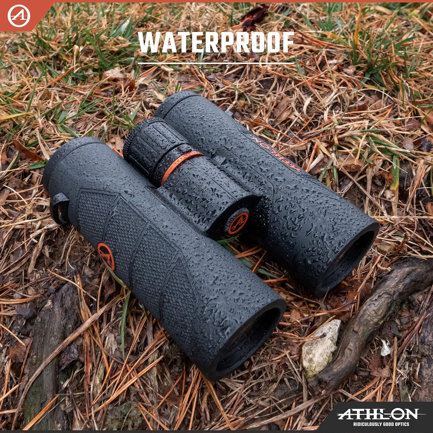 Athlon Optics 10x42 Cronus G2 UHD Black Binoculars with Eye Relief , High-Powered Binoculars for Hunting, Birdwatching, and More