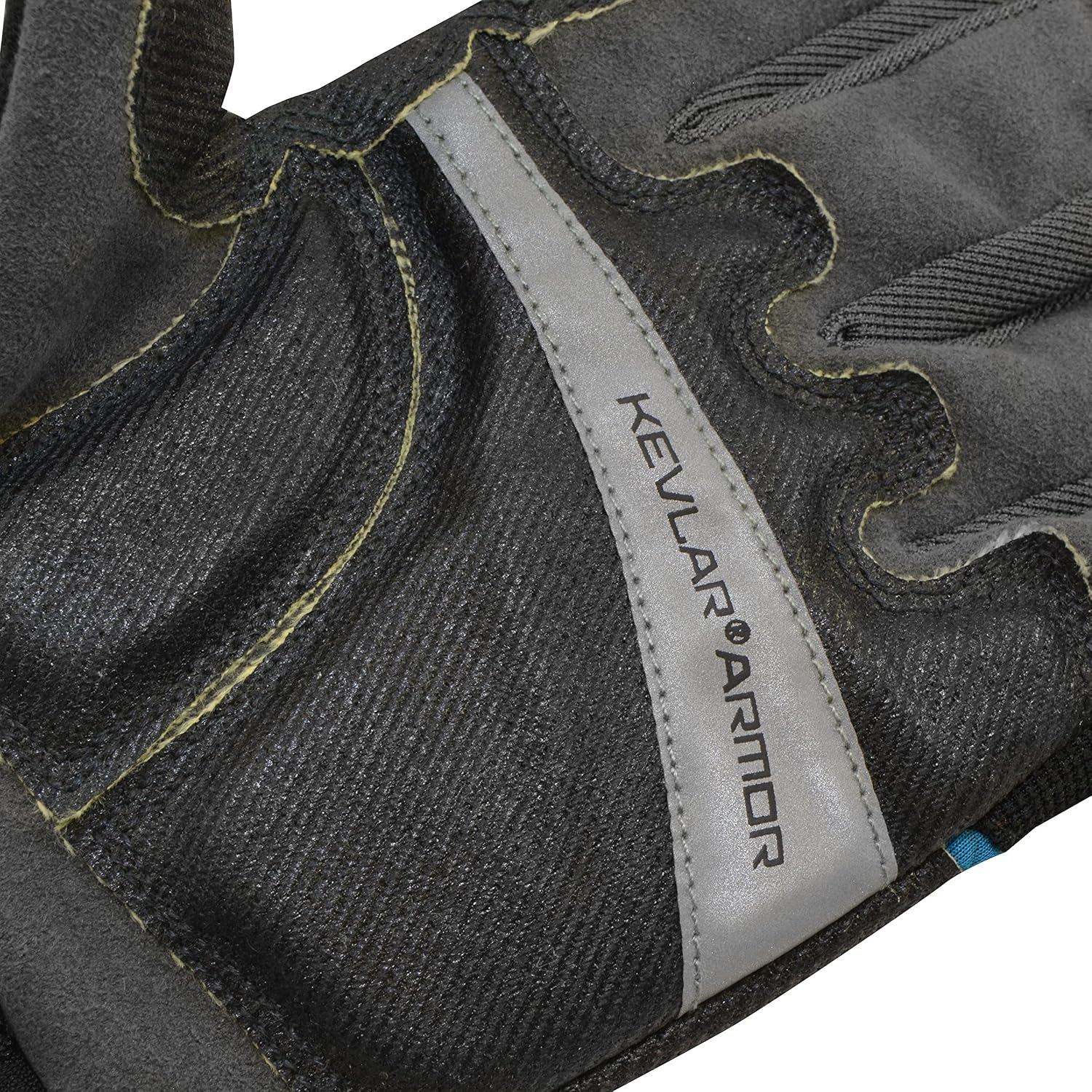 CUDA Offshore Durable Velcro Secured Water Repellent Fishing Gloves with Cut Resistant Padded Palms, Thumb and Index Finger Touchscreen Control